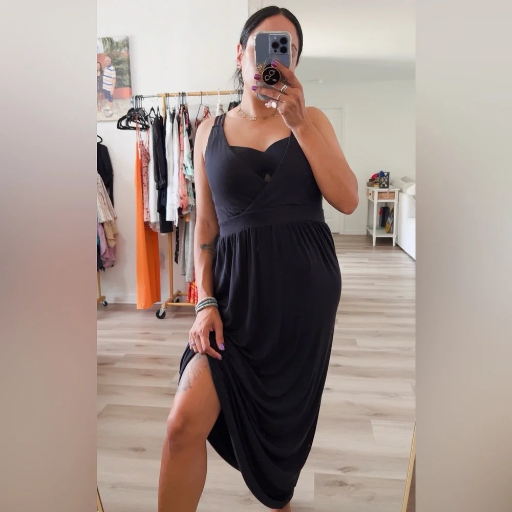 21.SOFT MAXI W/ MESH BRA DEATL - Picture 3 of 5